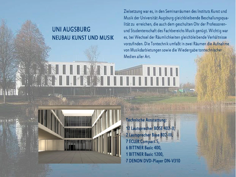 Uni Augsburg Kunst und Musik